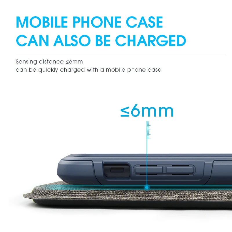  Logo Customized High Quality Wireless Charging Mousepad With