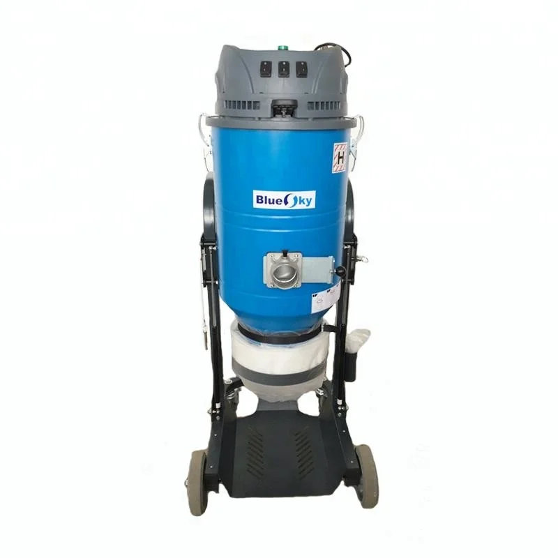 240V 50/60Hz high Filter Efficiency Plastic Bag Dust Extractor