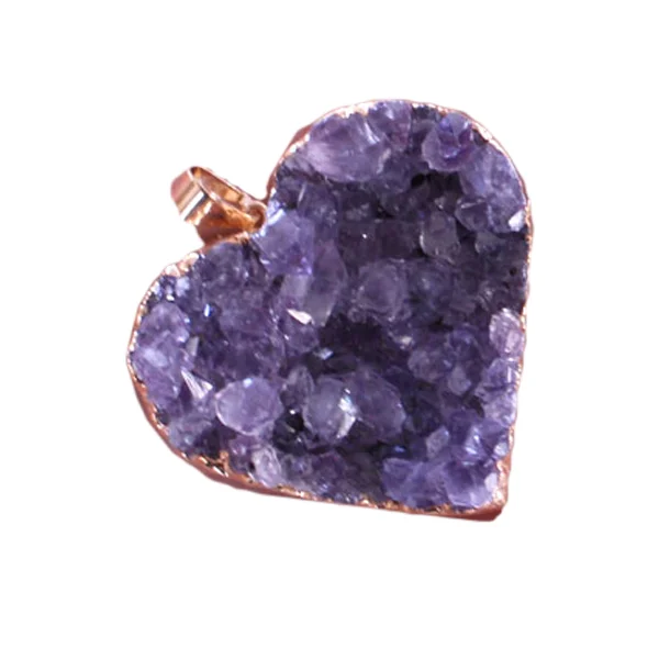 Romantic Amethyst Stone Pendants