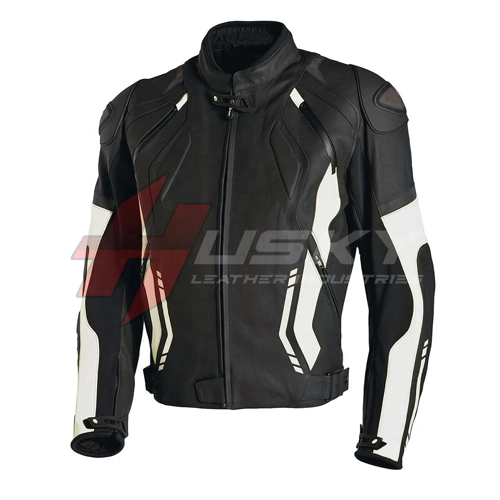 Custom Racing Sportswear XL Motorbike Jacket for Adults Customizable Racer Leather Jacket for Motor Sports