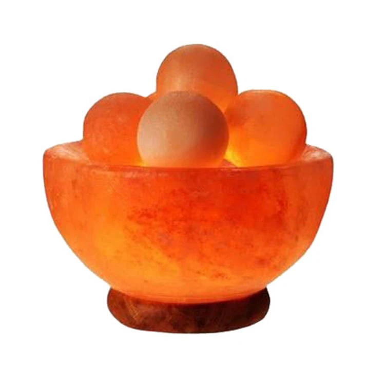 The best highest quality 100% Rock Himalayan natural pink salt now in competitive price  fire bowl with rounded balls
