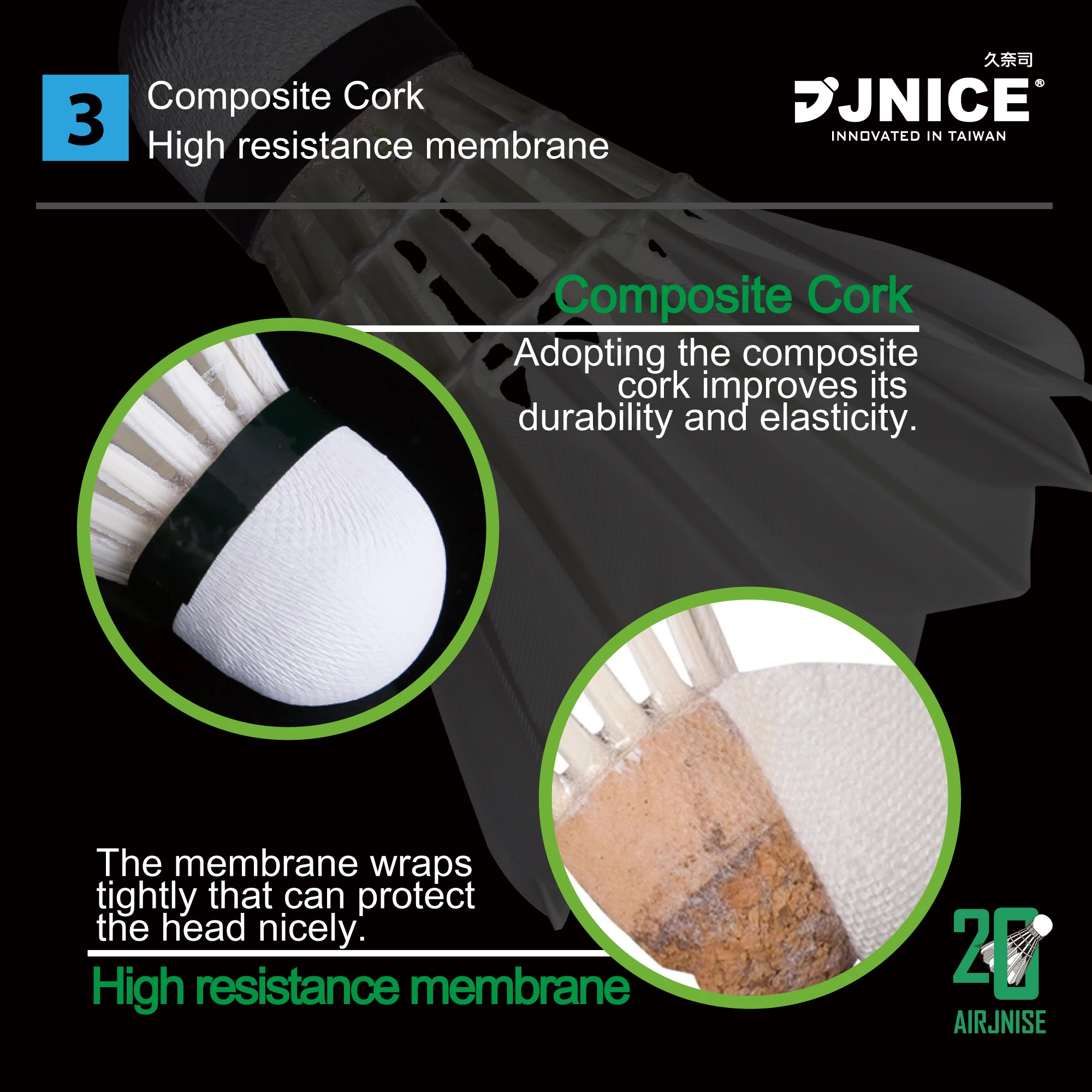 Устойчивый воланчик из гусиного пера хорошего качества для практики