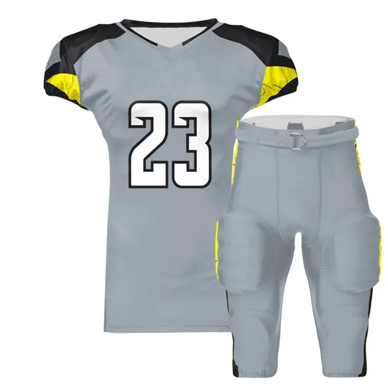 OEM Customize Men American Football Uniform Youth Sublimation Uniform With Logo Printing Uniform