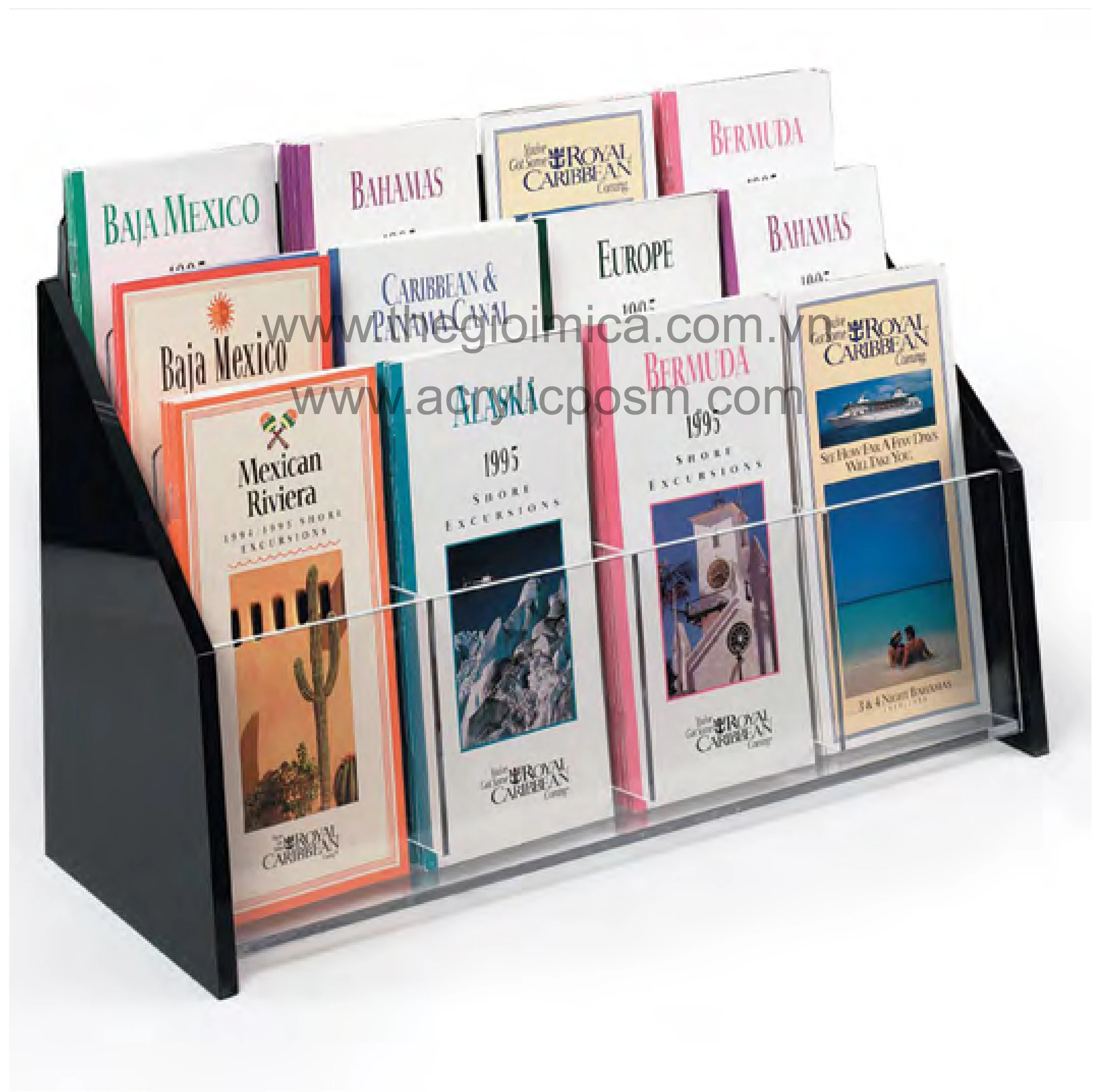 Акриловый держатель для брошюр