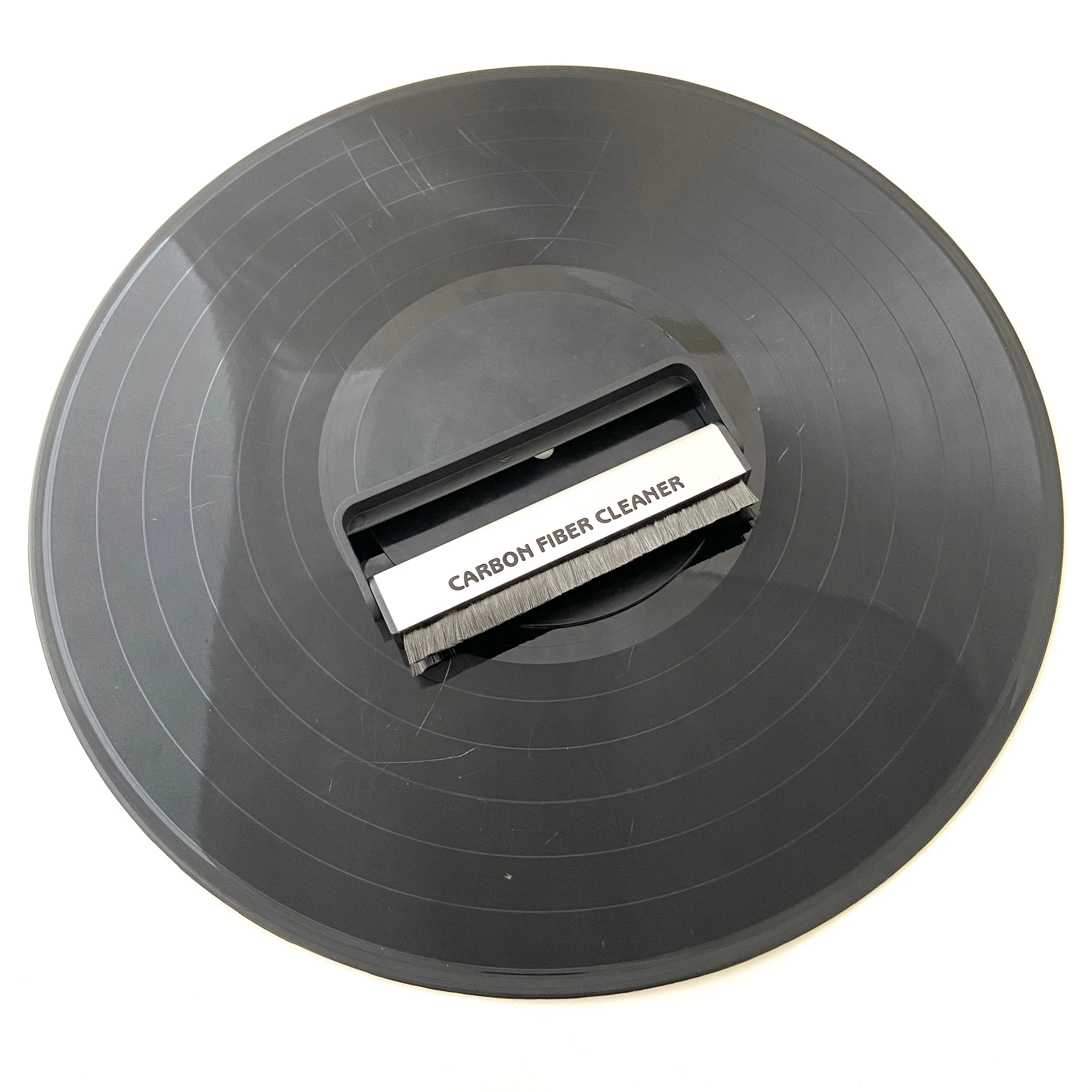 carbon fiber vinyl record cleaner brush dry cleaning anti-static