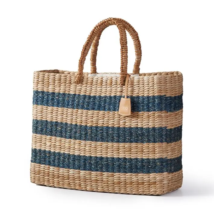Natural Woven seagrass shopping basket  Seagrass Beach Bag Fashionable Item For Summer Made In Vietnam High Quality