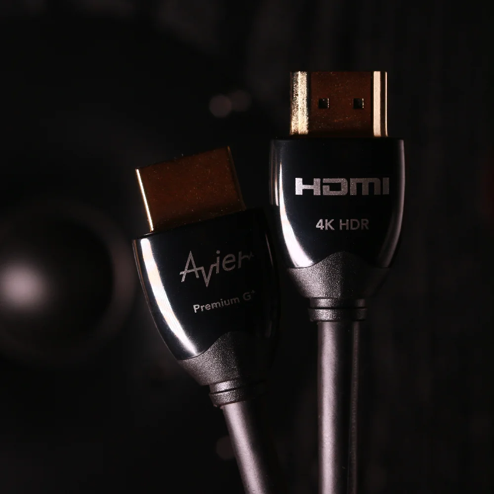 Высококачественный HDMI-кабель Avier PREMIUM G + штекер-штекер 4K 3 м поддержка UHD @ 60 Гц 18 Гбит/с динамический HDR