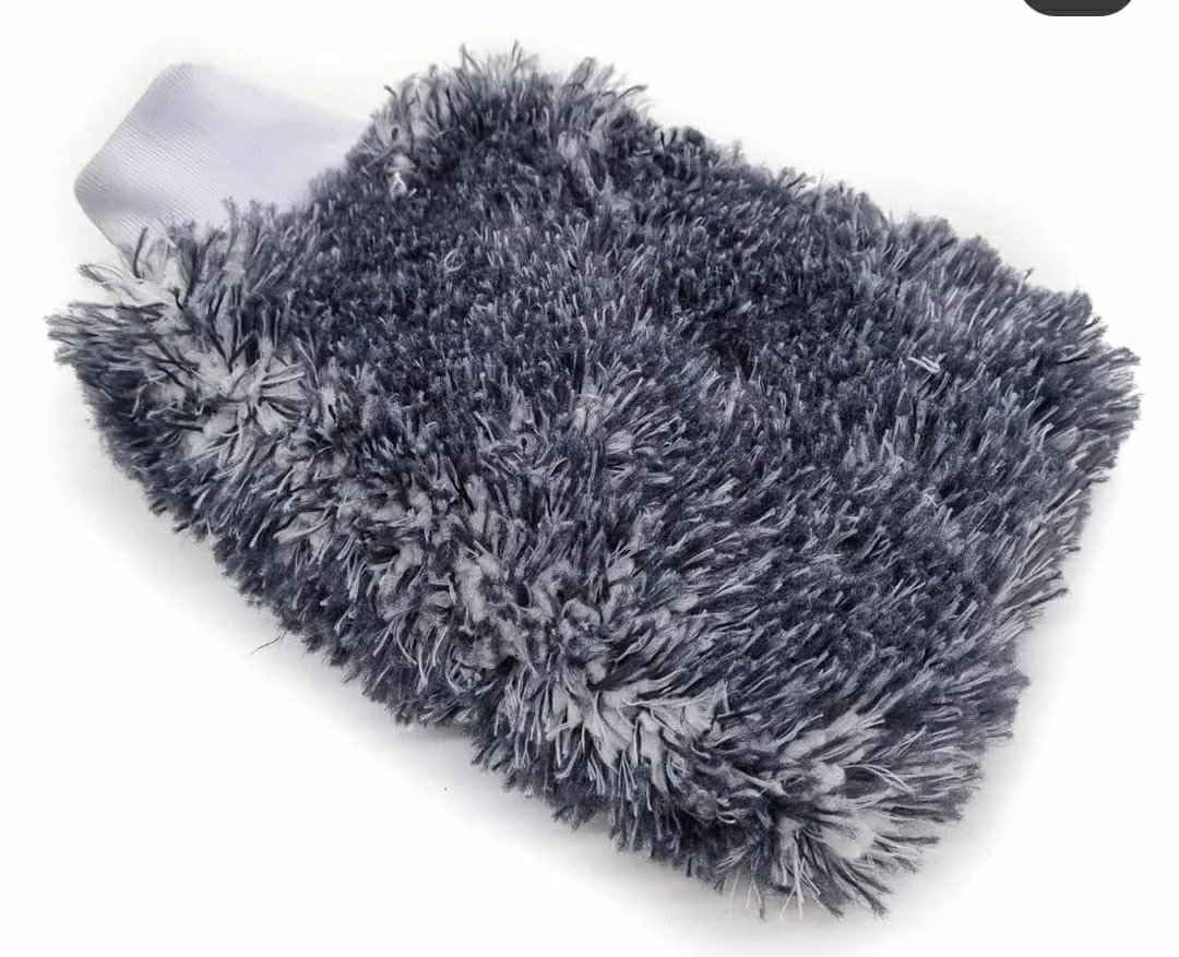 Brand New 2021 madness Korean Microfiber Viscose Car Wash Mitt Wholesale OEM