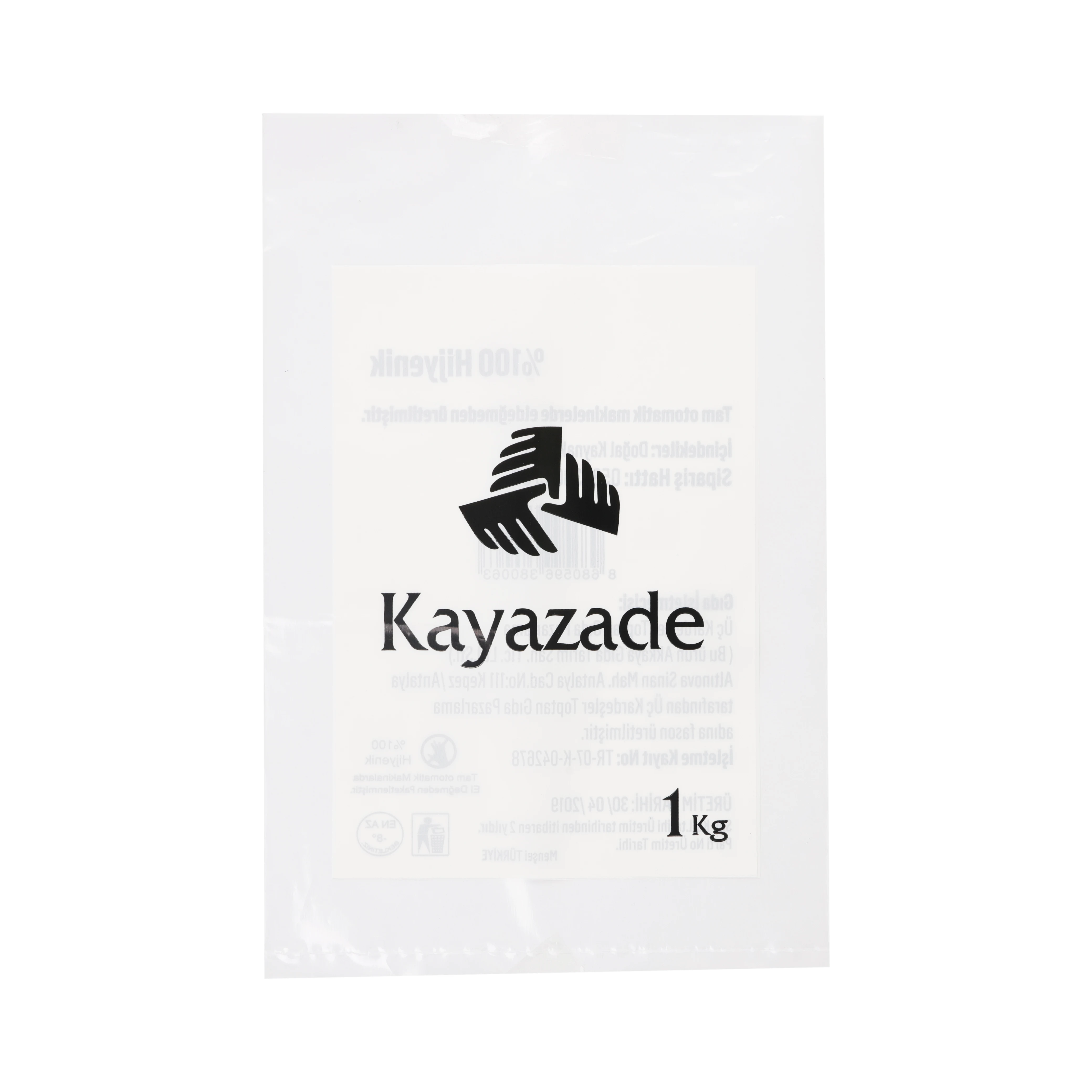 
Clear Plastic Ice Cube Bag Conformity to Food 