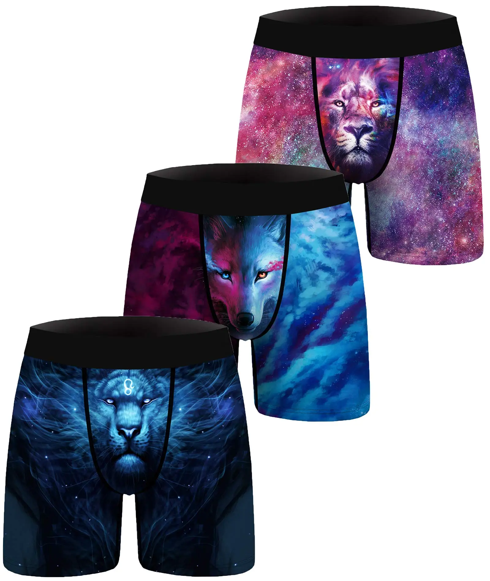 Wholesale Underwear For Men Athletic Shorts With Pockets Modal Boxer Brief Crotch Underwear Boxer Shorts