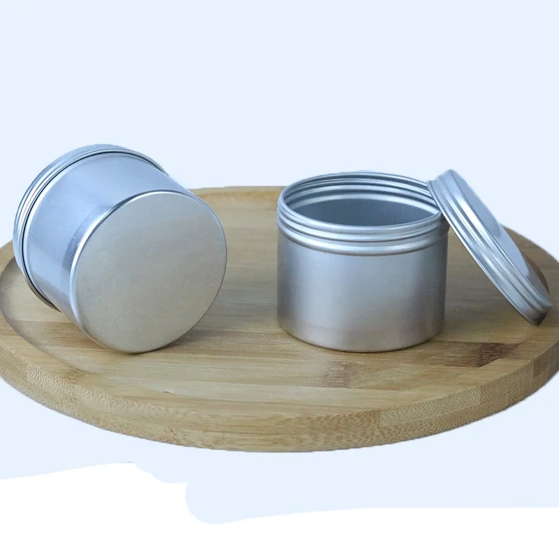 Low MOQ 120ml 4 oz Tall Tin Cans Empty Round Metal Tin In Stock (NAL01-120B)