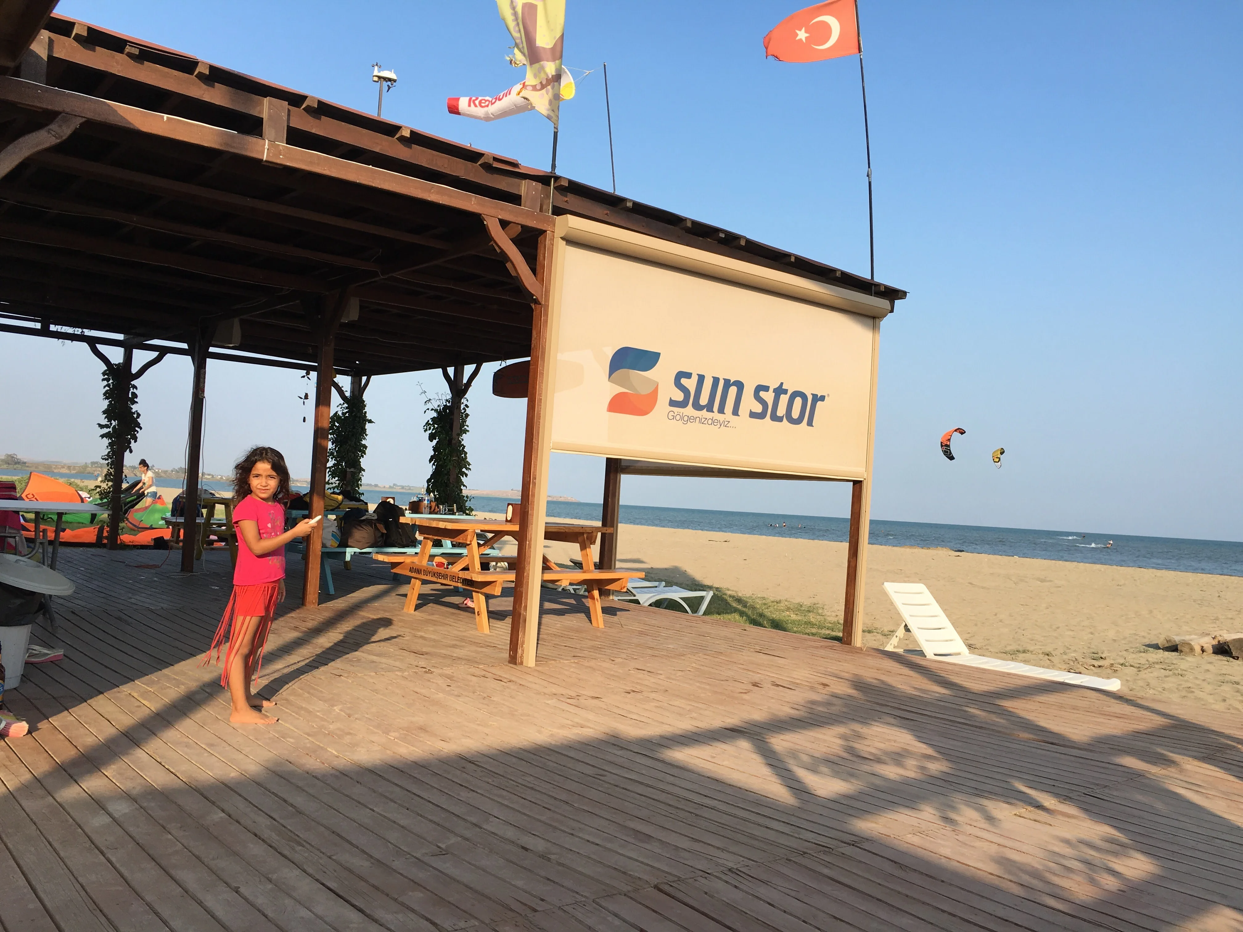 Motorized   Outdoor Blind