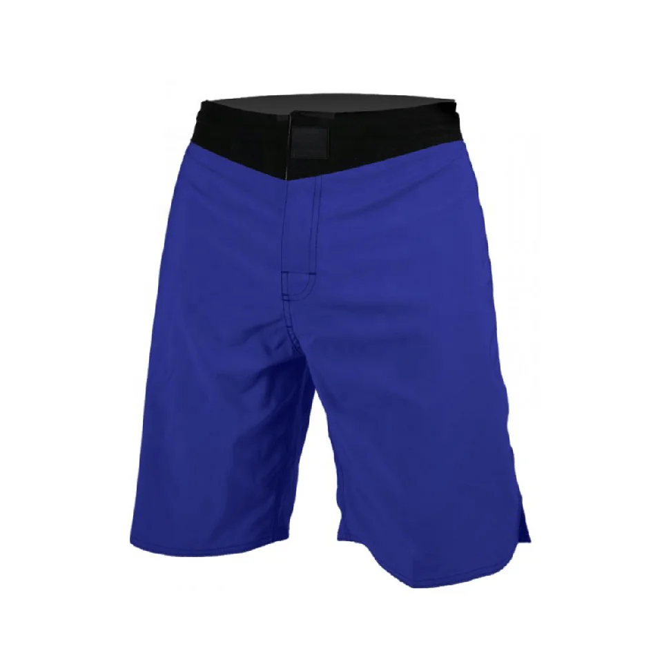 Wholesale Plain Fight Mma Custom Logo Kick Boxing Muay Thai Shorts Pink Purple Black Red White Light XXL Cotton Blue Embroidery