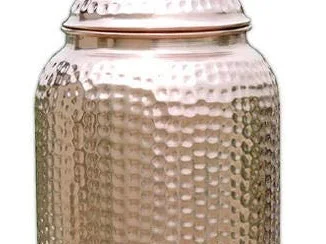 Hammered Design Copper Dispenser / Matka / Pot / Container / Tank for Water Storage For Home Hotel Kitchen and Hallway..