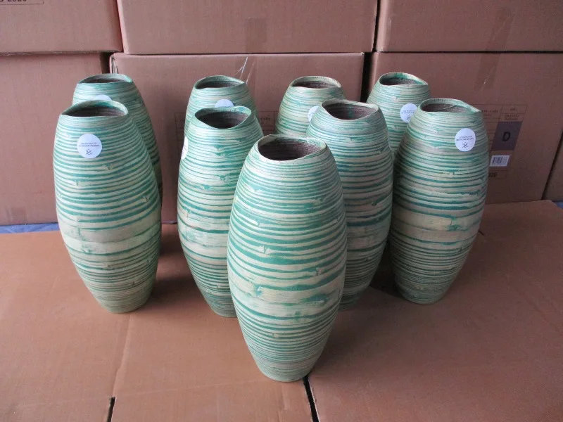 Bamboo vase - Handmade product- Made in Vietnam - High quality Inspection service - Best price - 24 hours 7 days service