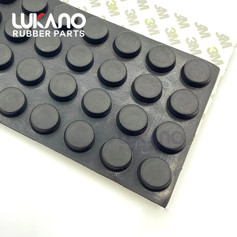 Self adhesive bumper black rubber feet adhesive rubber bumper