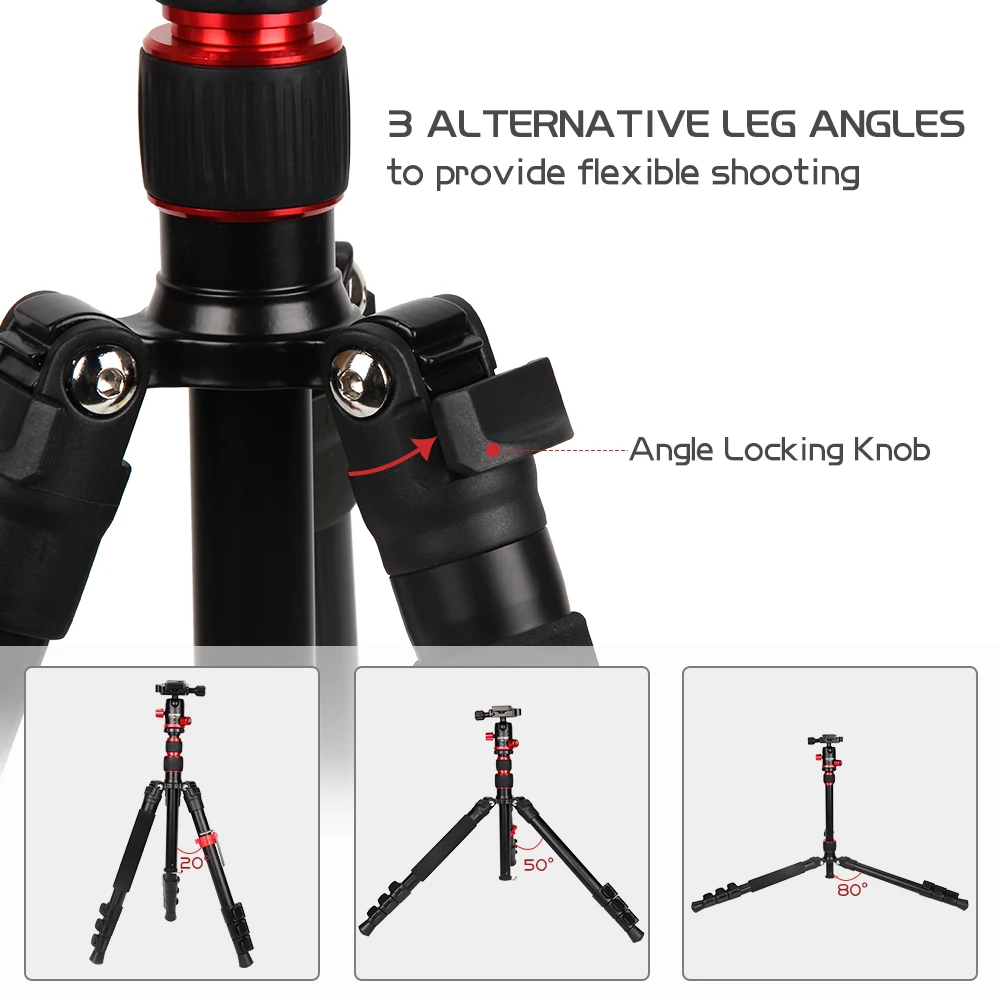 ZOMEI M5 Портативный штатив для цифровой камеры для начинающих