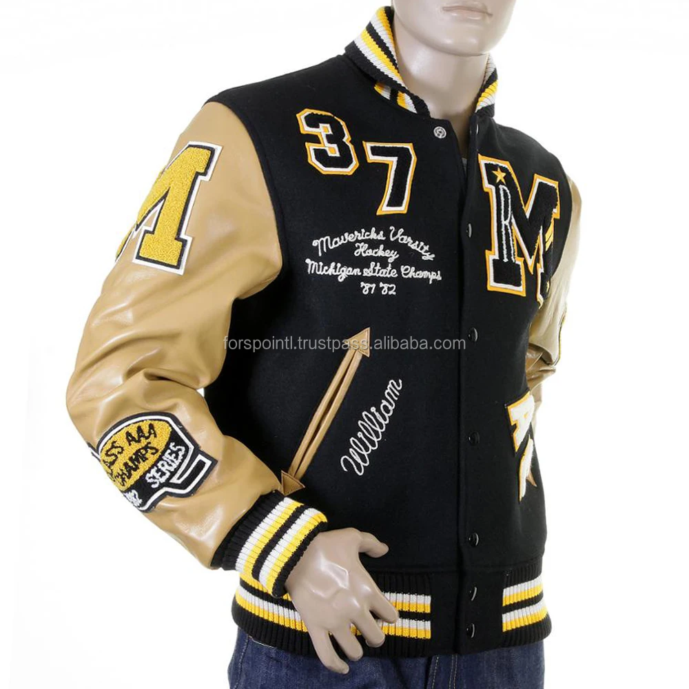 Школьная куртка Letterman с синелевыми нашивками