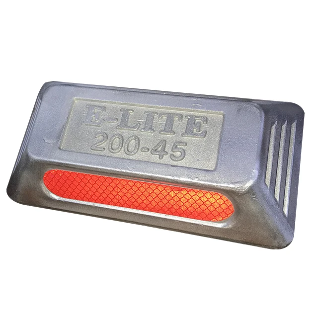 Reflective Aluminum Road Stud Road Divider Single Side Double Side Raised Pavement Marker