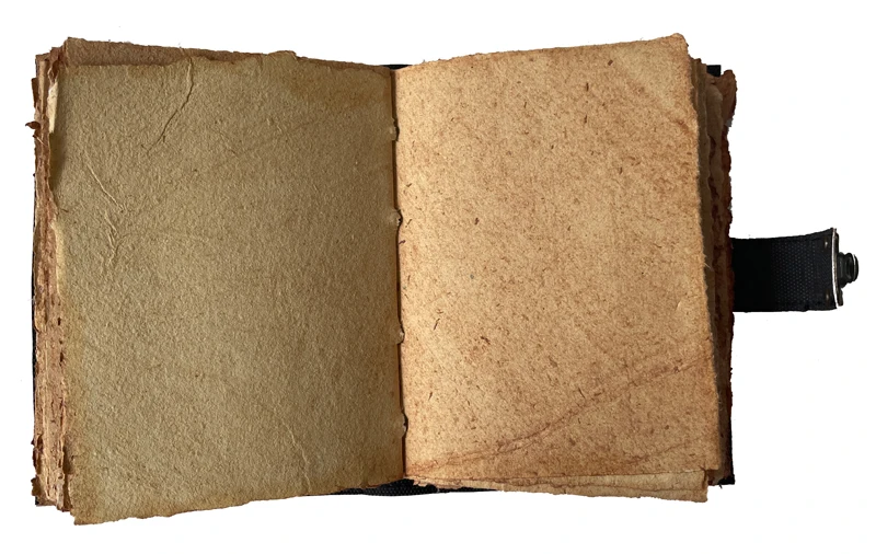 Книга с тенями кожаный журнал-кожаный символ вороны мертвый череп принтом на краях бумажный журнал-дорожный блокнот лучший