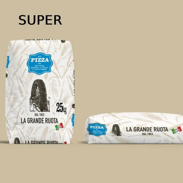 100% made in Italy stone ground flour mill and sourdough  25KG organic mix for pizza ready for use