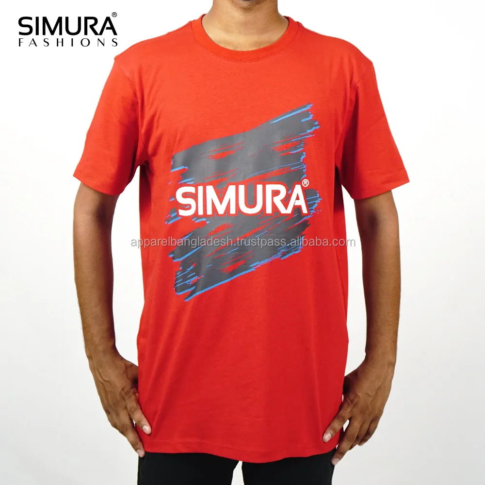  Однотонная облегающая футболка из 100% хлопка с индивидуальным логотипом оптовая продажа низкая цена бангладеш