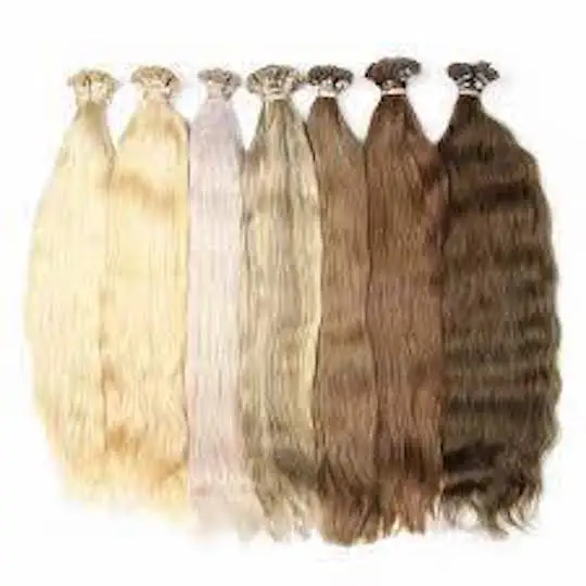 Russian Colors Hair Extension By Oriental Hairs Light Brown, Blonde, Lighter Color Human Hair Extensions / Slavic Hair Colors