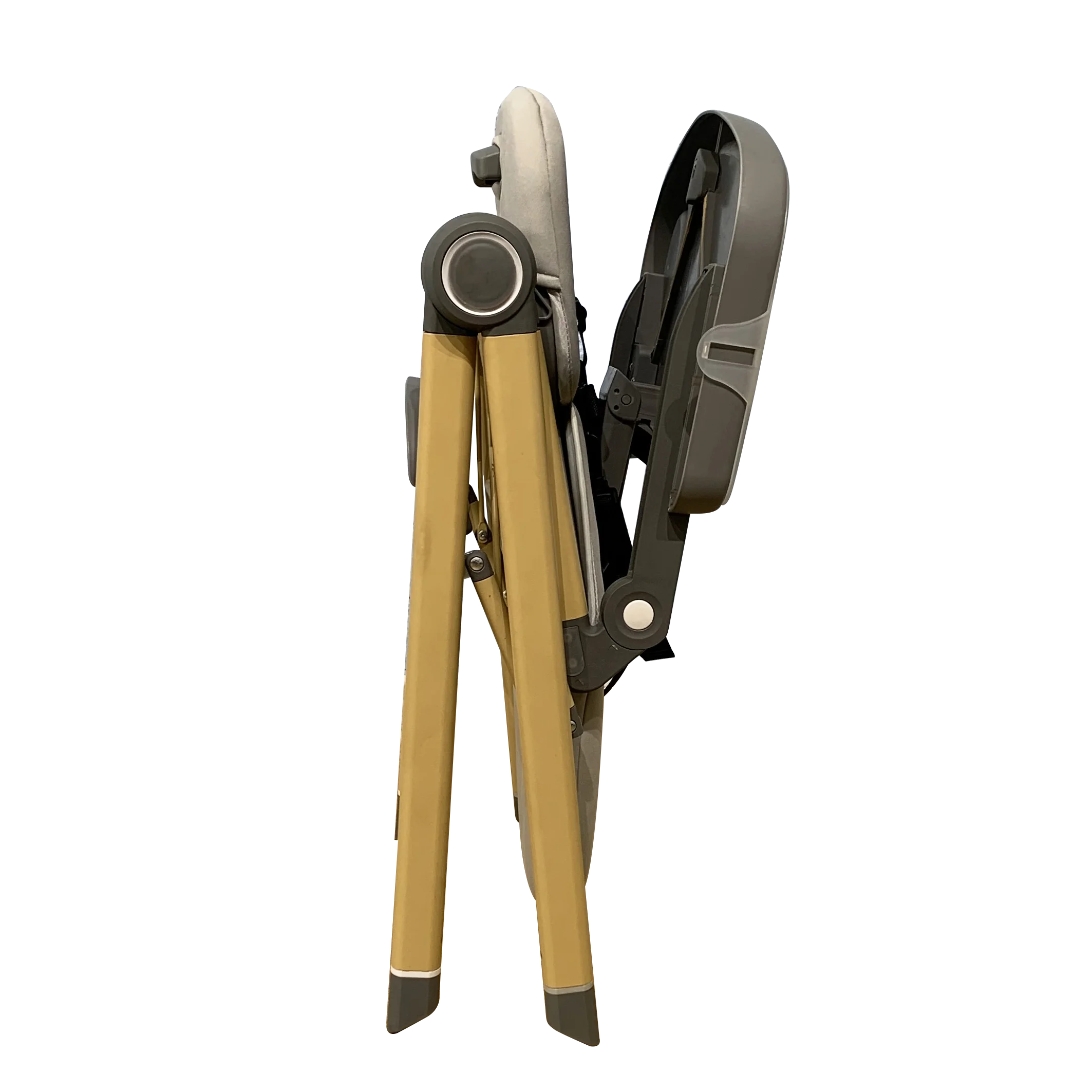 EN certificated multi-functions compact folding lightweight potable with seat height adjustable removable tray baby highchair