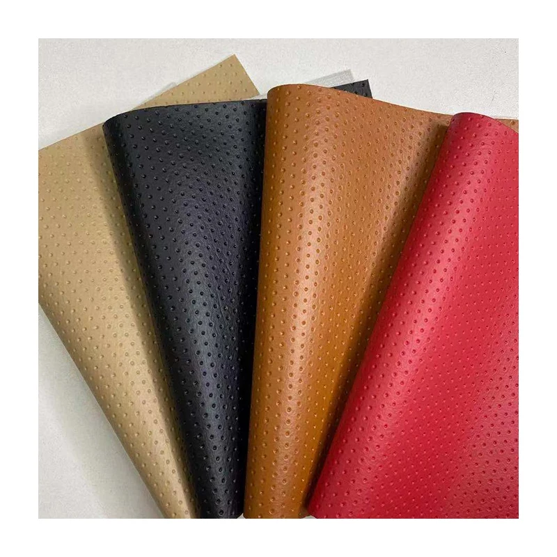 Albrich wholesale pvc synthetic faux leather fabric for automotive  car seat chairs