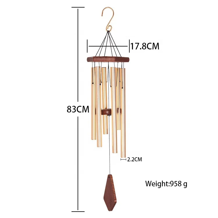 Ветряные колокольчики для потери любимого человека Prime, колокольчики ветра с сочувствительностью черного цвета, памятные колокольчики ветра с уникальным сочувствительностью