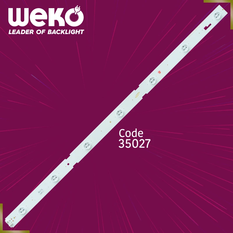 TV LED BACKLIGHT- SAMSUNG_2015ARC320_3228 ART07_REV1.0_150725_LM41-00175A - 63.4 CM 7 LEDS- TOTAL 3 PCS