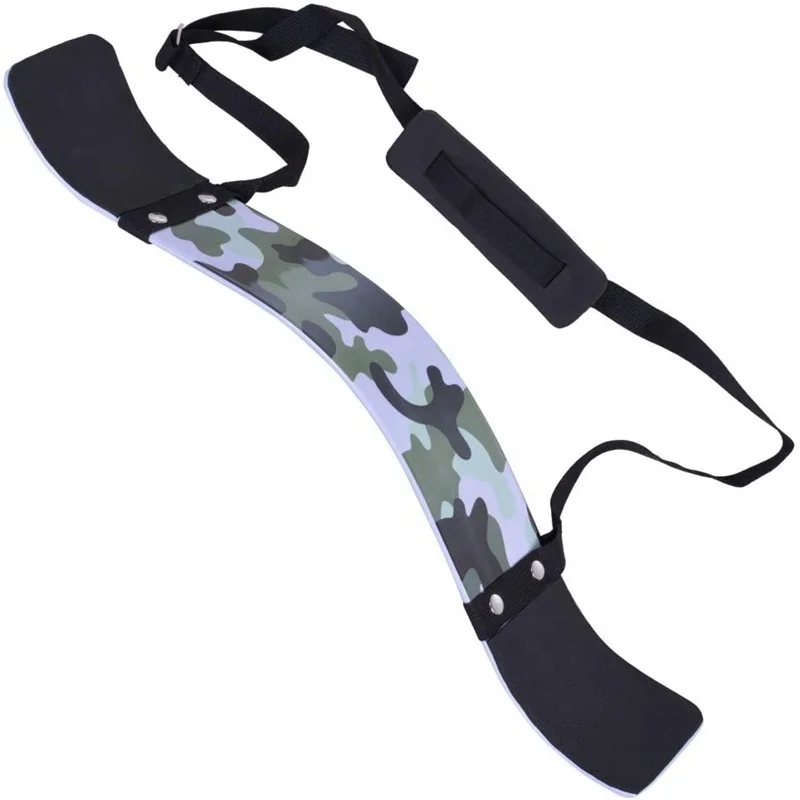2024 Custom Camo Aluminum Biceps Triceps Arms Blasters Wholesale Gym Fitness Bicep Weightlifting Arm Curl Blaster Belt