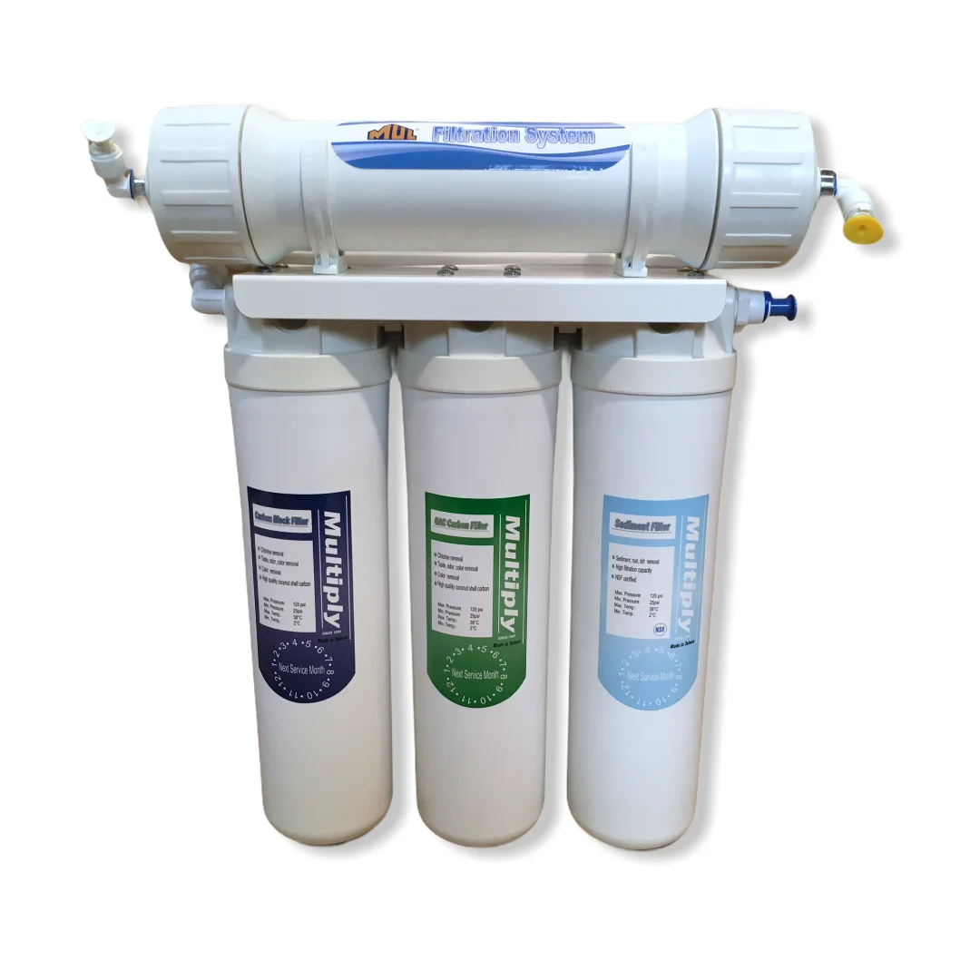 Non electric 3 stage UF Water Filtration System