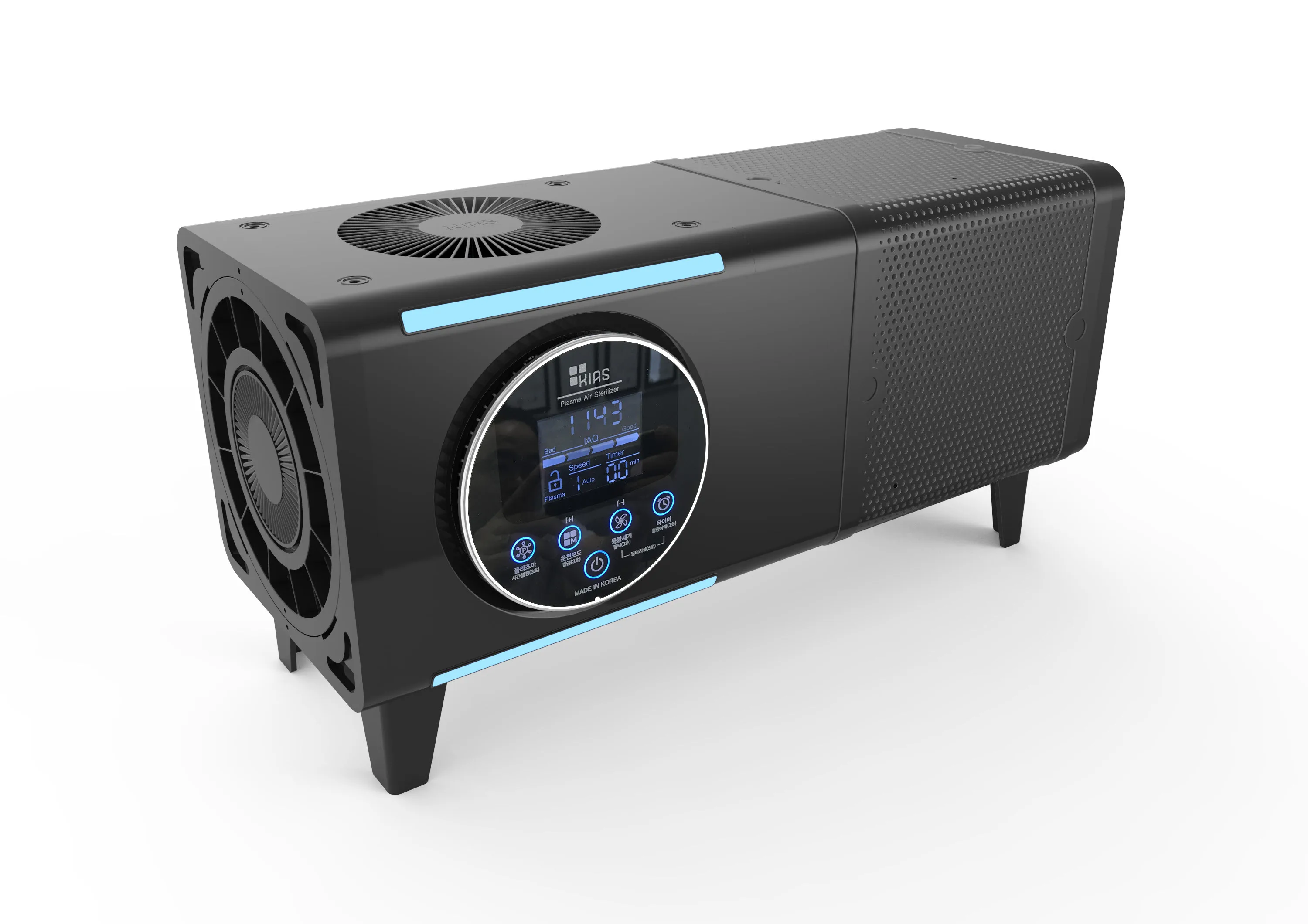 
The next-generation sterilization from KIAS DBD plasma ALL IN ONE VIRUS STERILIZER 3-stage Circular Filter enjoy your new life 