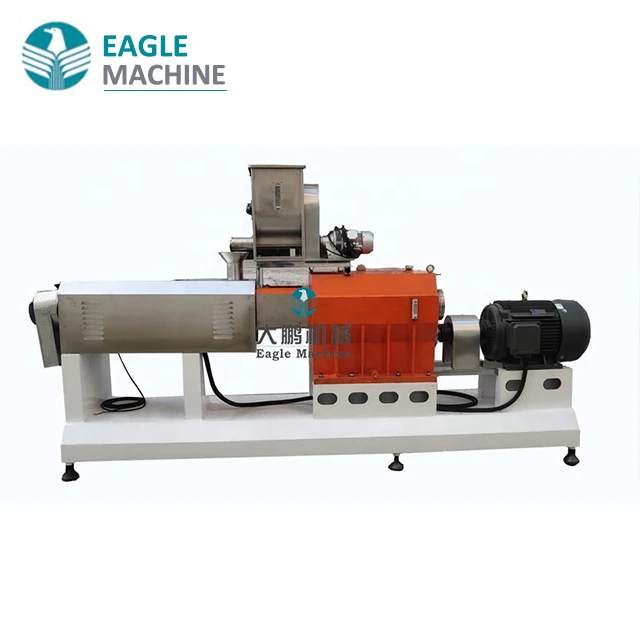 Crispy Corn chip puffed bugle chips snack production line/fried puffs snack making machine