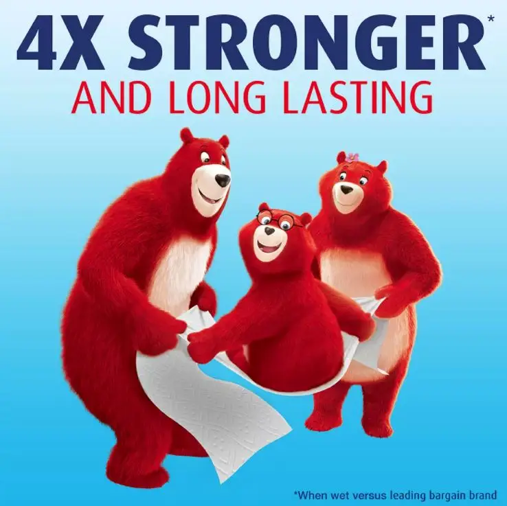 Туалетная бумага Ultra Strong Mega Roll 2 слоя (упаковка из 32 шт.)