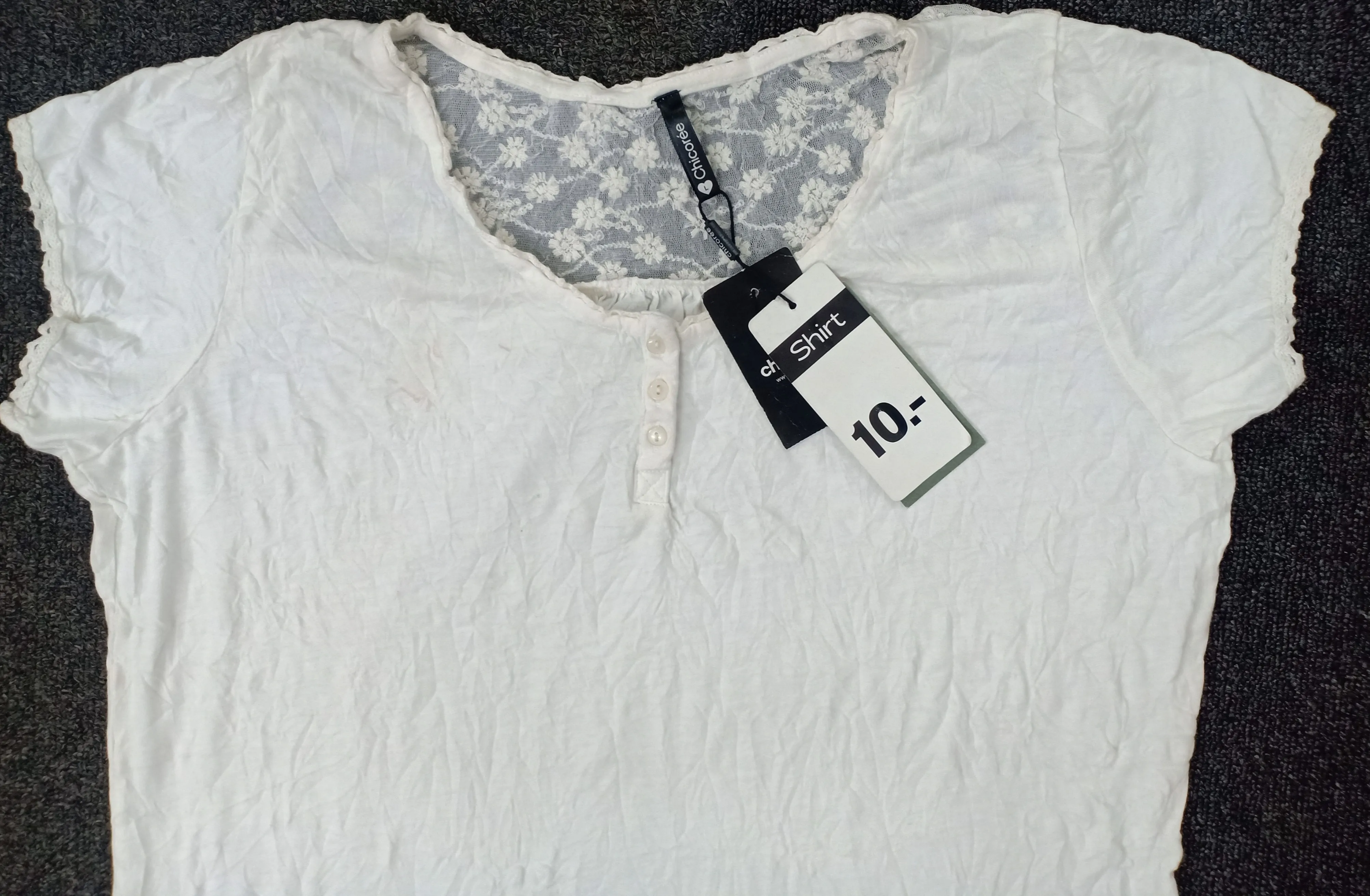 Overrun Clothing Branded Labels Women Ladies T-Shirt Loose Short Sleeve Blouse Casual Simple Pullover Tops Bangladesh Stock Lots