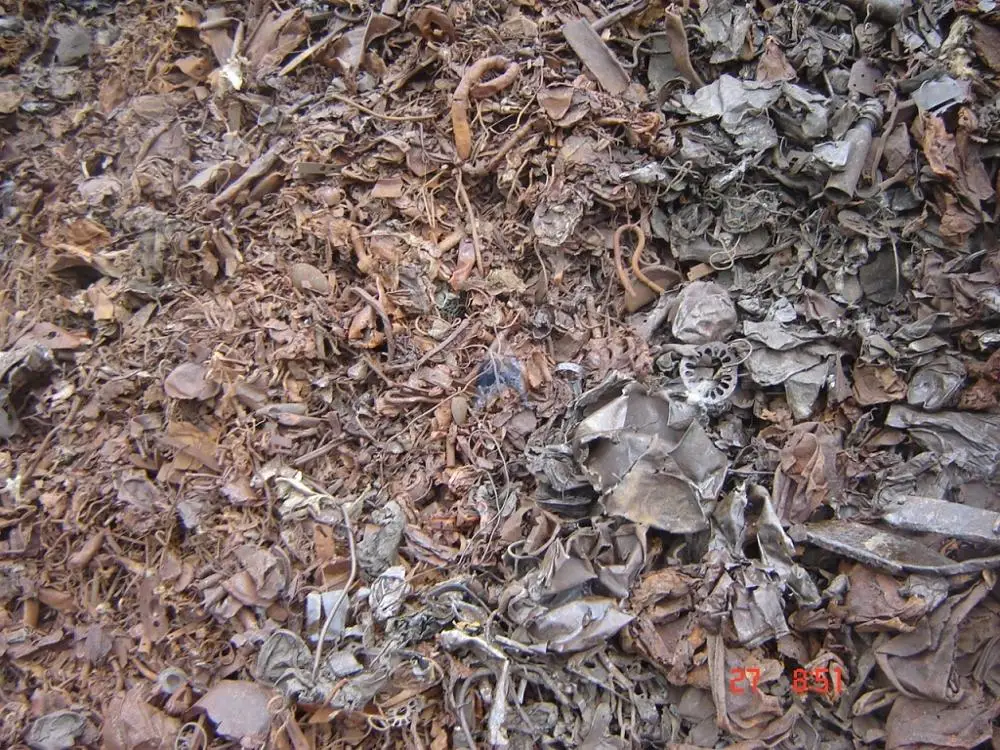 INCINERATED SHREDDED SCRAP E46