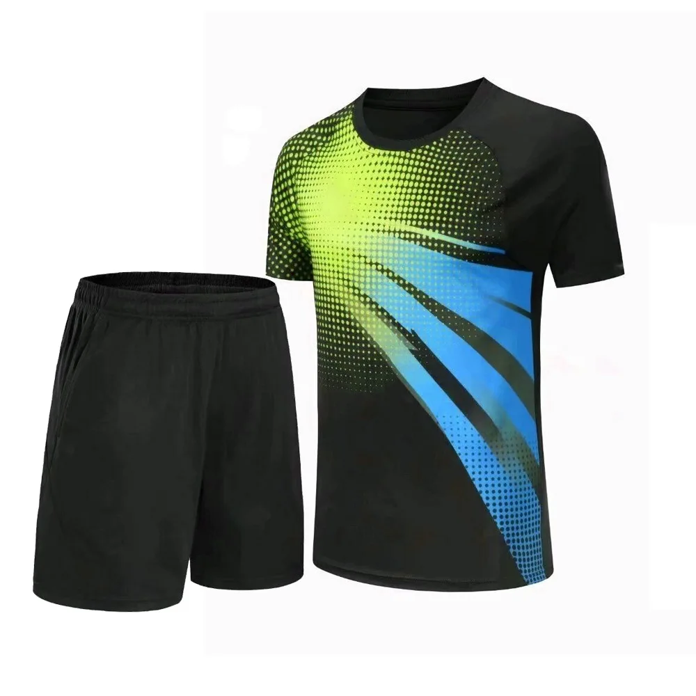 Customized Badminton T Shirt Mens Sportswear Customized Quick-dry Breathable Sports Tennis Jersey T-shirts