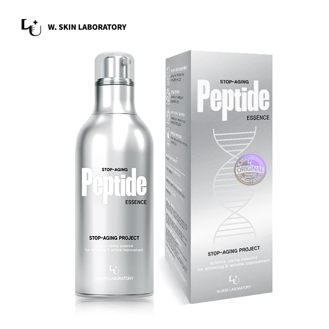 W. Пептидная пузырьковая эссенция против старения кожи [корейская косметика]