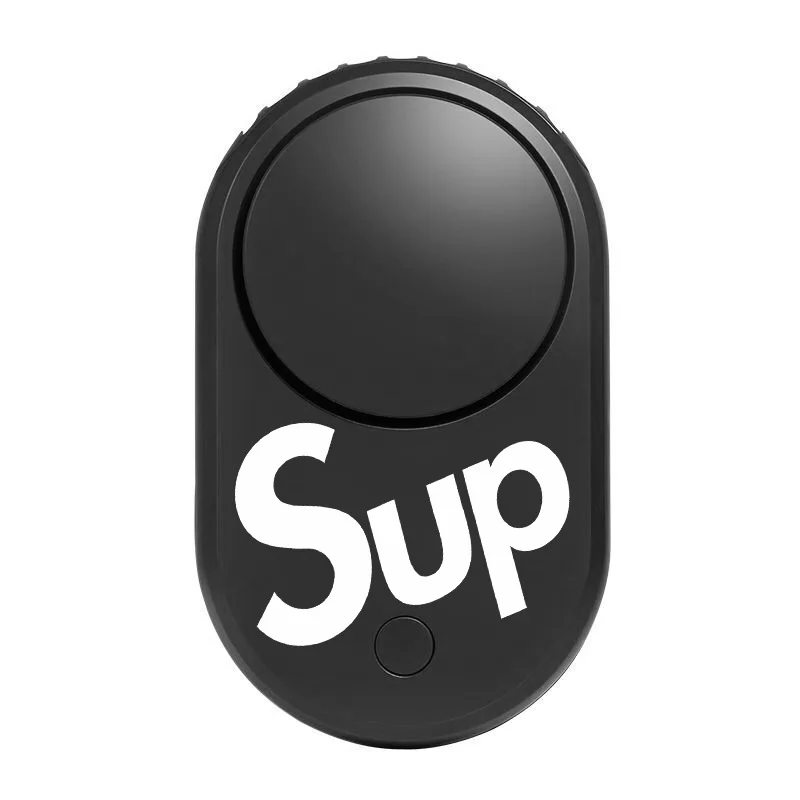 custom logo cute bladeless solar powered mini fan