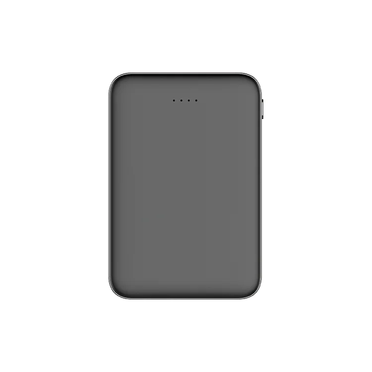 5000 mAh  Mini Portable Power Bank Second Battery with Double USB A and Micro USB Power Bank for Phones, tablets