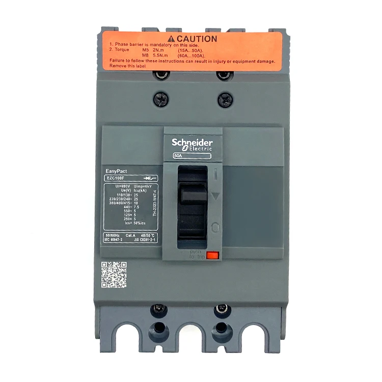 MCCB OEM/ODM Manufacturer 30 Amp 40 Amp Easypact EZC EZC100F 3P Molded case circuit breaker
