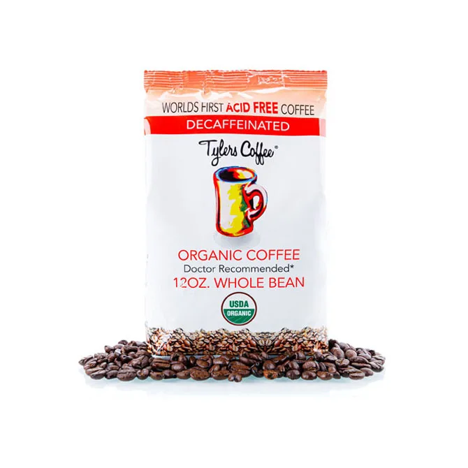 
Arabic coffee, low acid coffee, Organic coffee Taste Neutral Decaf Whole Bean (12oz Bag) 