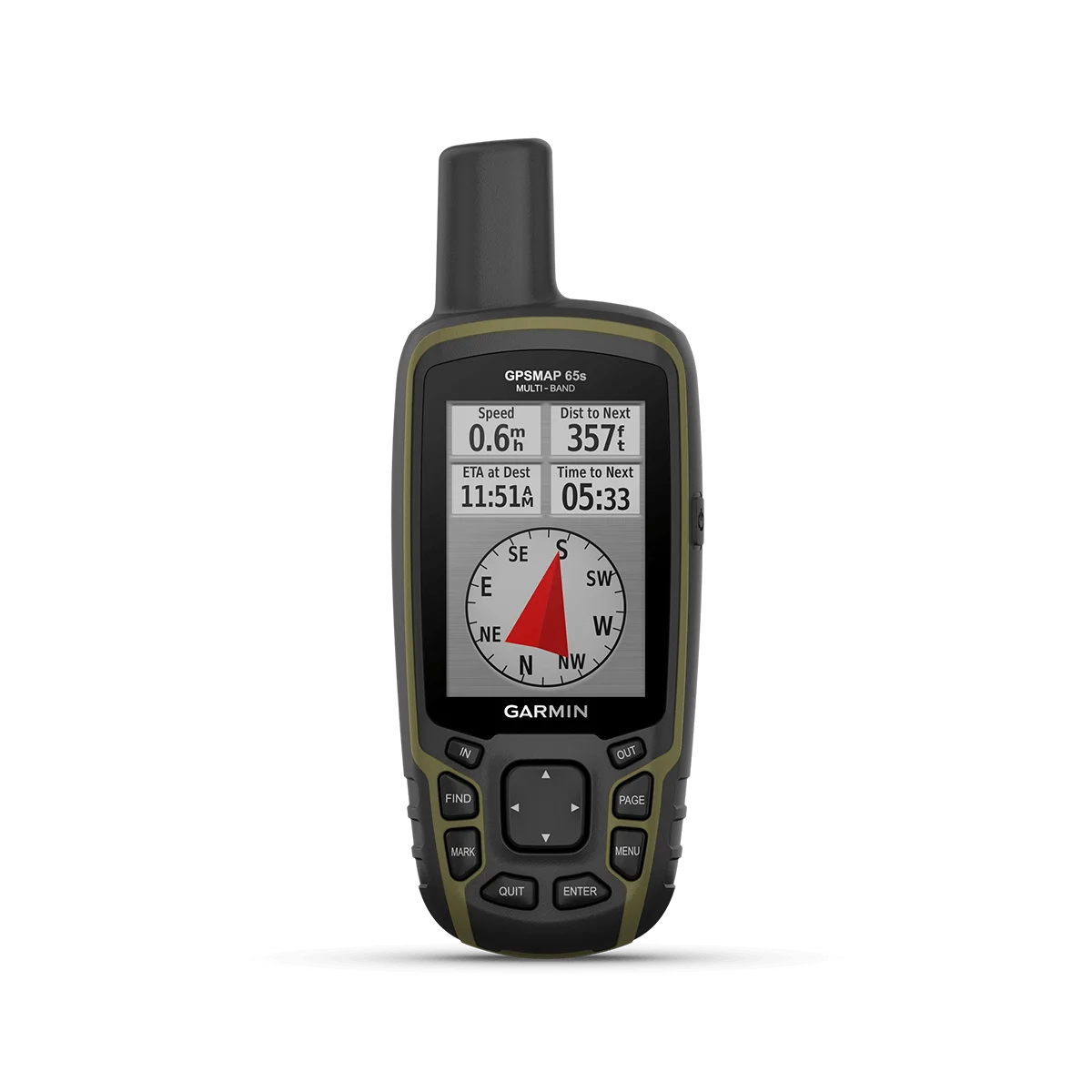 Лидер продаж многополосное портативное GPS-устройство GPSMAP 65s с несколькими картами для спутниковых систем подходит приключений в
