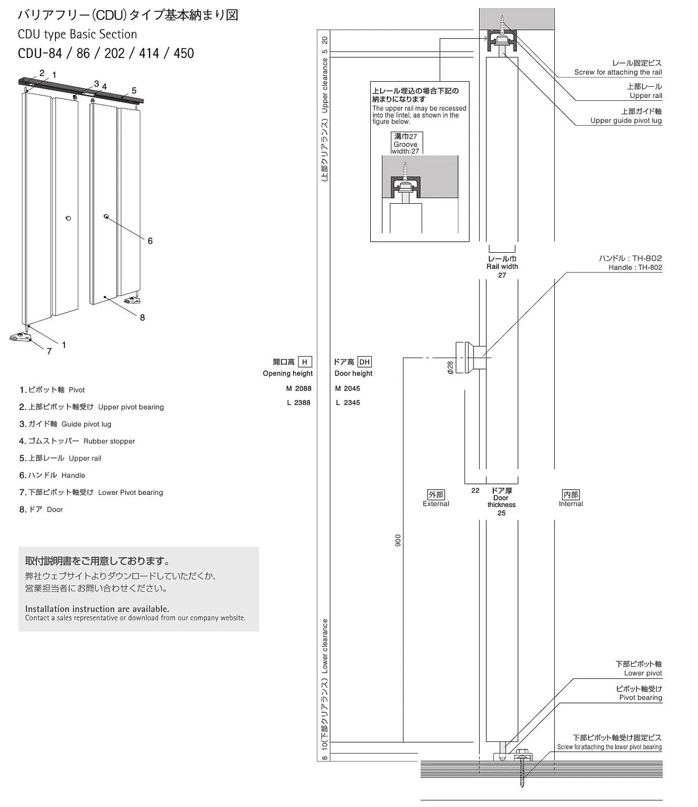 
Light Steel Folding Door for Interior Wardrobe 