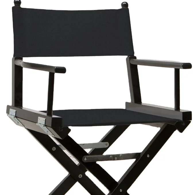 BLACK DIRECTOR P WOODEN FOLDING CHAIR SMART DESIGN TOP QUALITY ITALIAN STYLE COMFORT