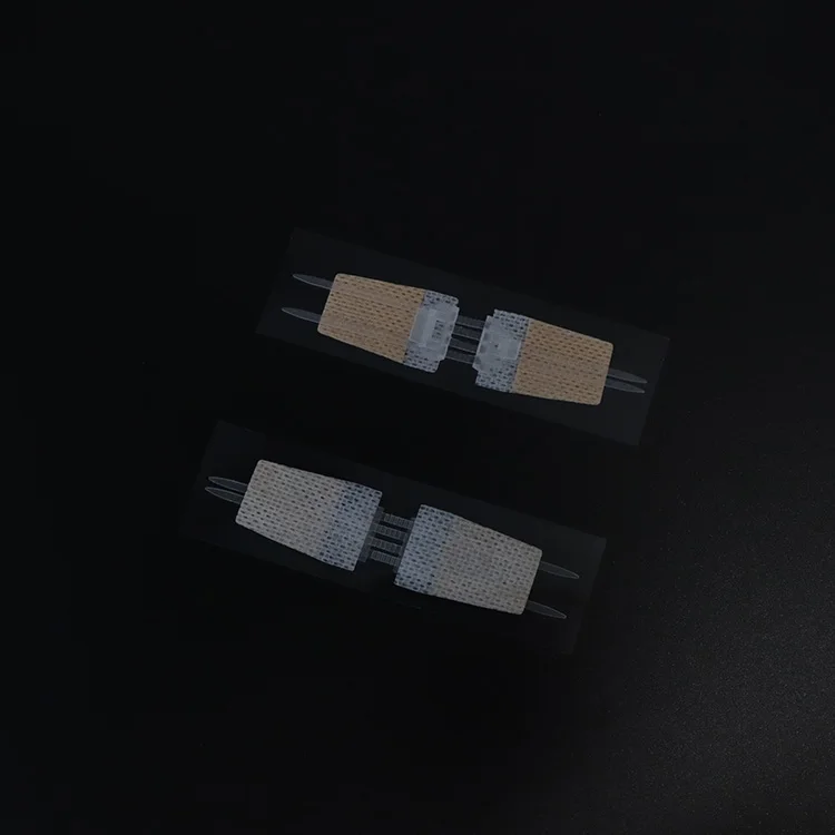 Bluenjoy Medical Wound Closure Device Non-invasive Suture Skin Surface Reversible Zipper