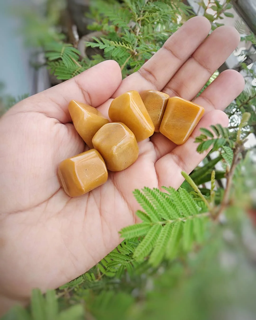 Оптовая продажа Натуральный Желтый авантюрин барабанный камень для исцеления Рейки крупный производитель драгоценных камней KingGems