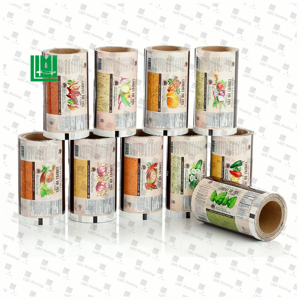 Plastic rollstock bopp lamination heat seal film roll on reel plastic roll